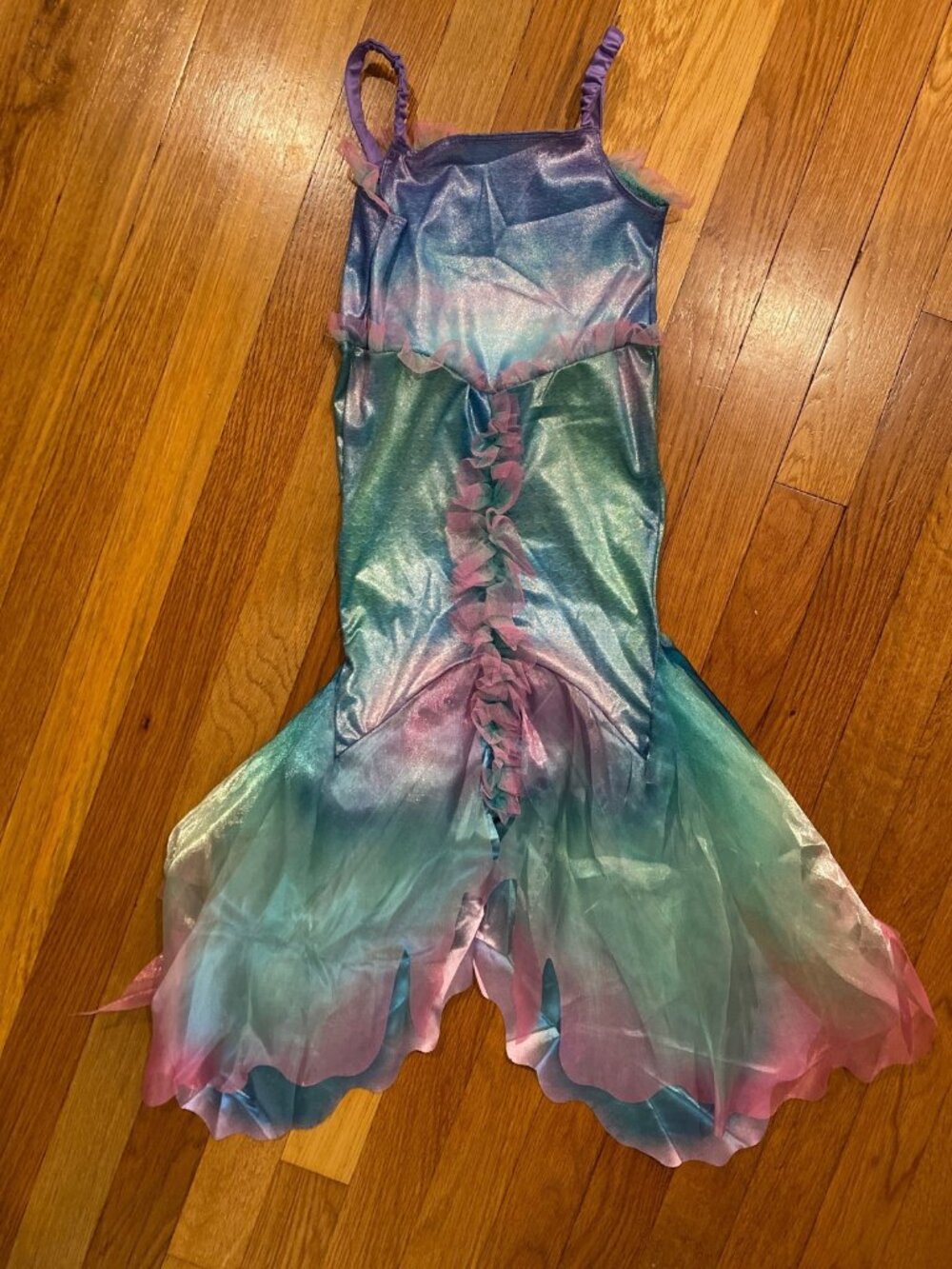 Disney Little Mermaid Ariel Costume Dress Toddler 3-4T Live Action Halloween